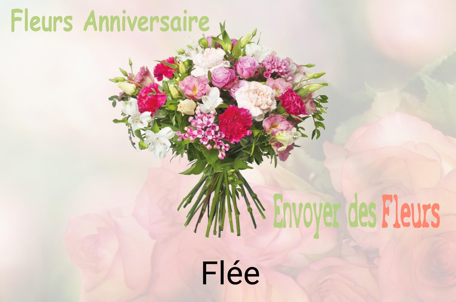 Bouquet de fleurs d’anniversaire livré à Flée